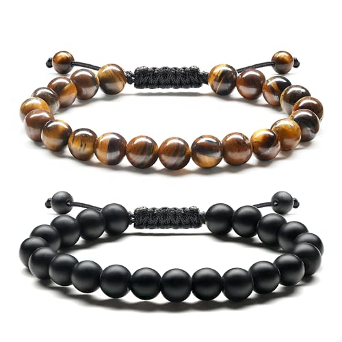Alpha Stone Beaded Bracelet