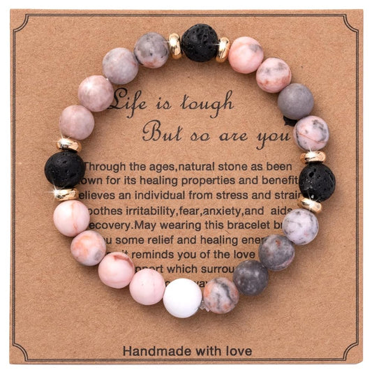 Rose Marble Bracelet