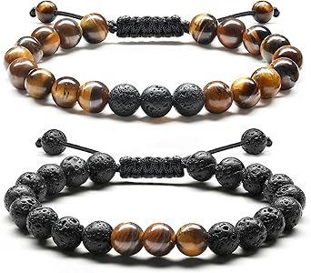 Alpha Stone Beaded Bracelet