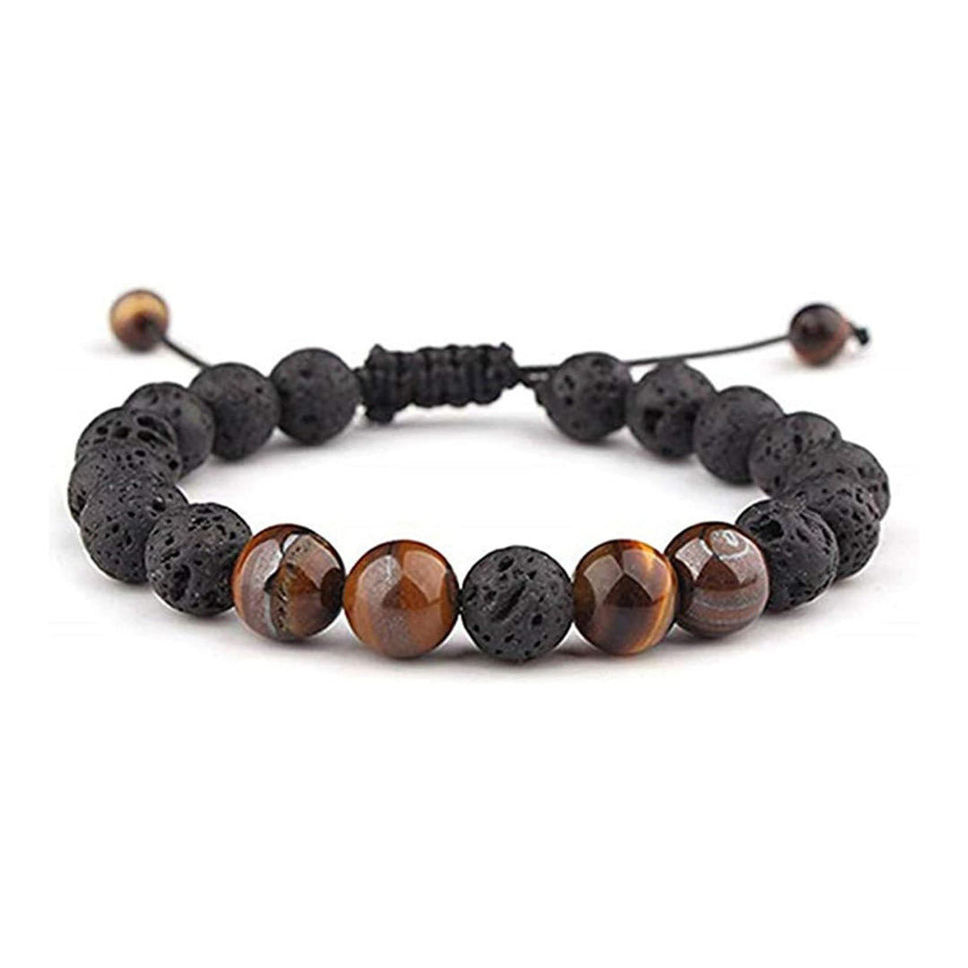 Alpha Stone Beaded Bracelet