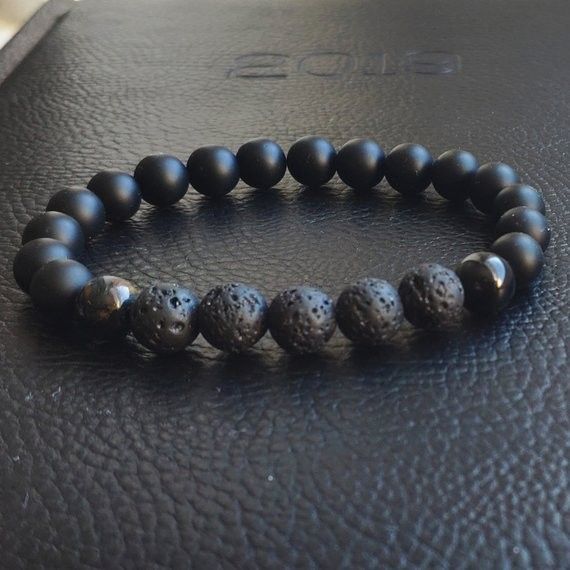 Volcanic Bead Bracelet