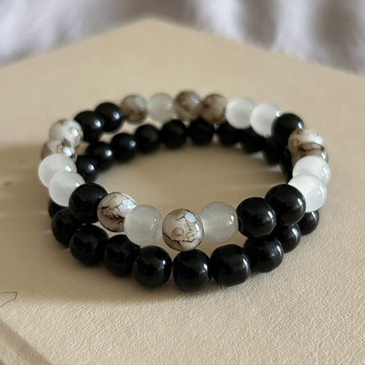 Monochrome Stone Duo