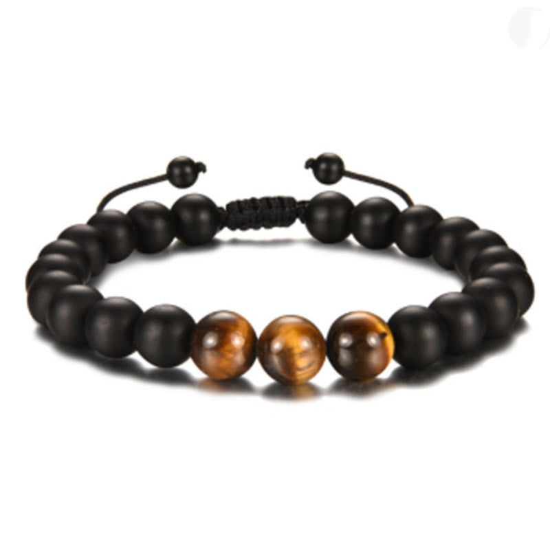 Alpha Stone Beaded Bracelet